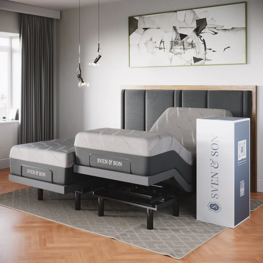 Embracing Comfort and Innovation: My Experience with the Sven & Son Classic Adjustable Bed Base and Hybrid Mattress