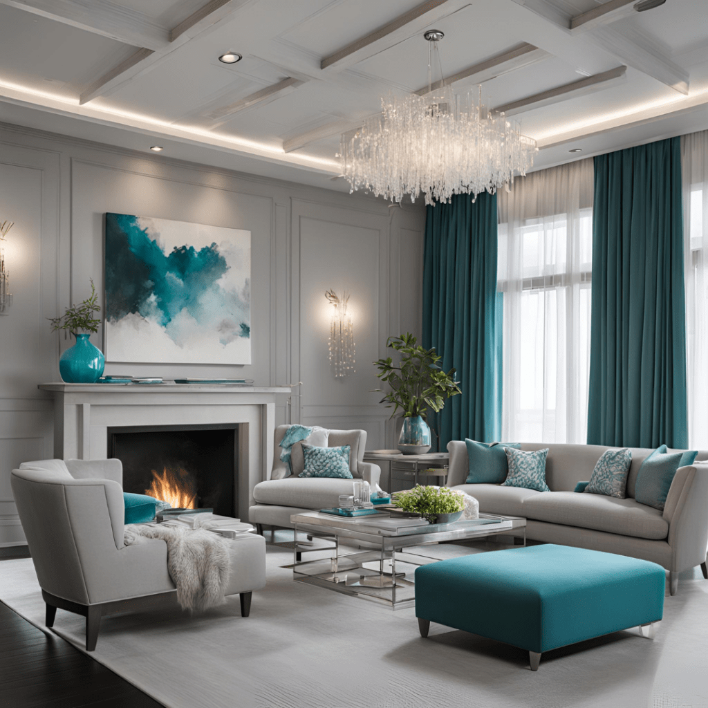 Brightening Up Your Living Room with Teal Accents: A Personal&nbsp;Journey