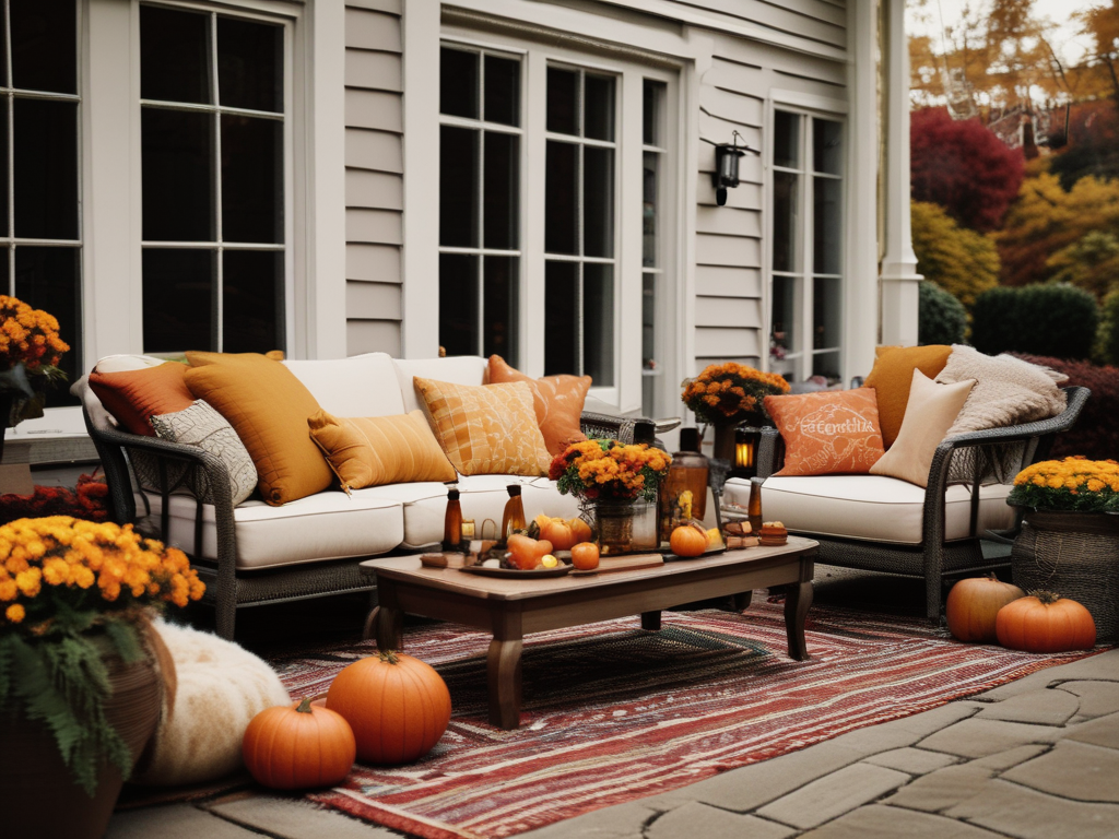 Fall-Inspired Outdoor Space: Embracing Nature’s Colors and Warmth
