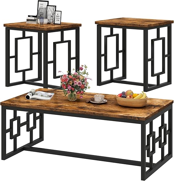 Recaceik Coffee Table Set: Stylish, Durable, Affordable – Customer Reviews