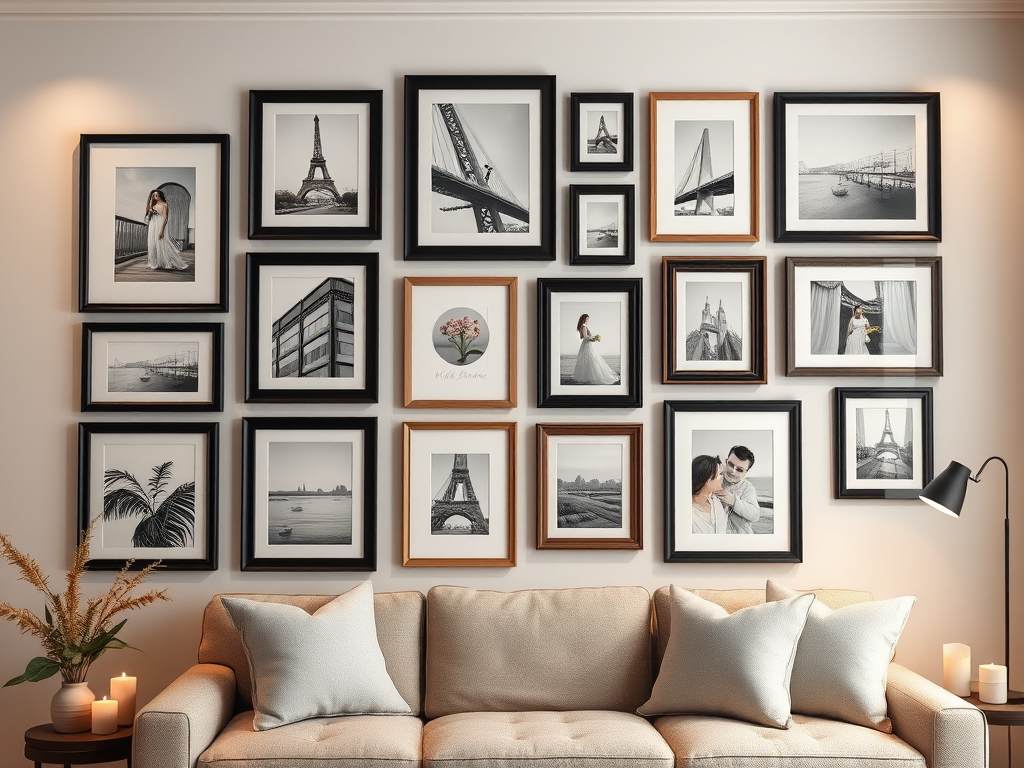 How to Incorporate Picture Frames in Your Home Without Overwhelming the ...