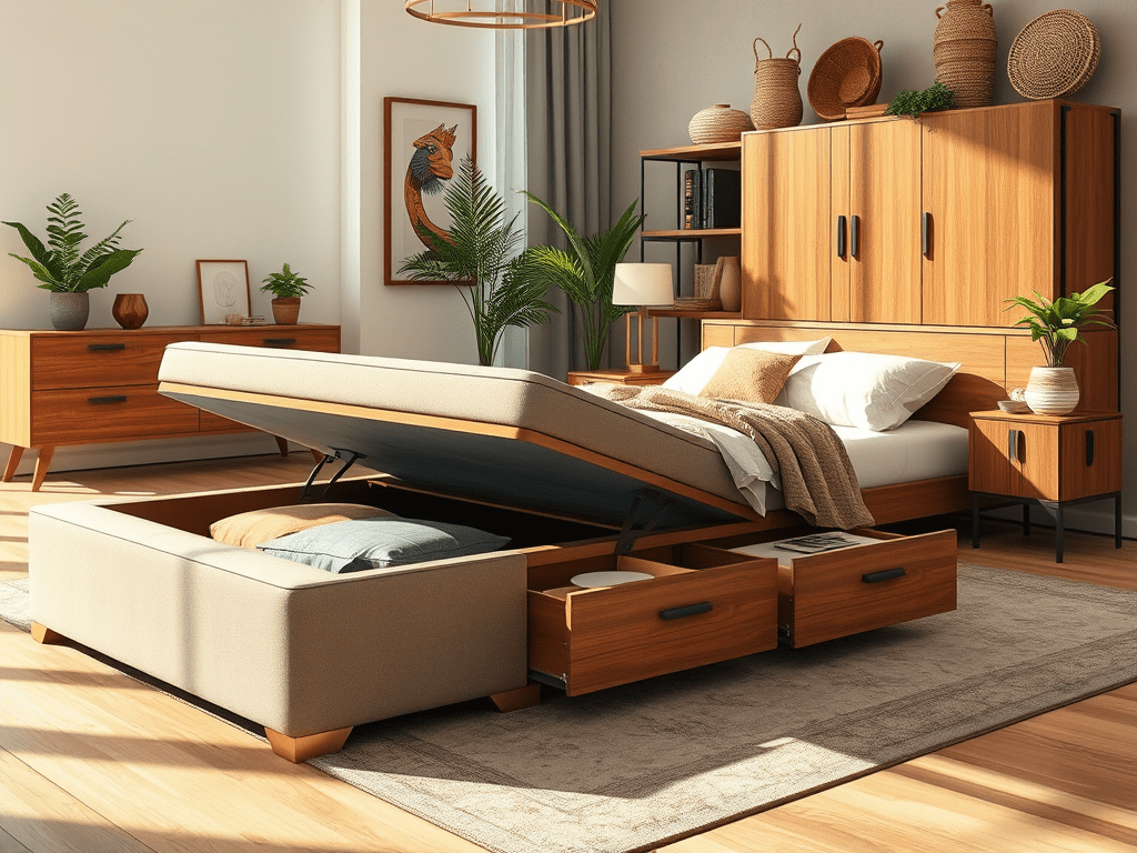 Decorative Storage Options: Choosing Efficient and Multifunctional Furniture