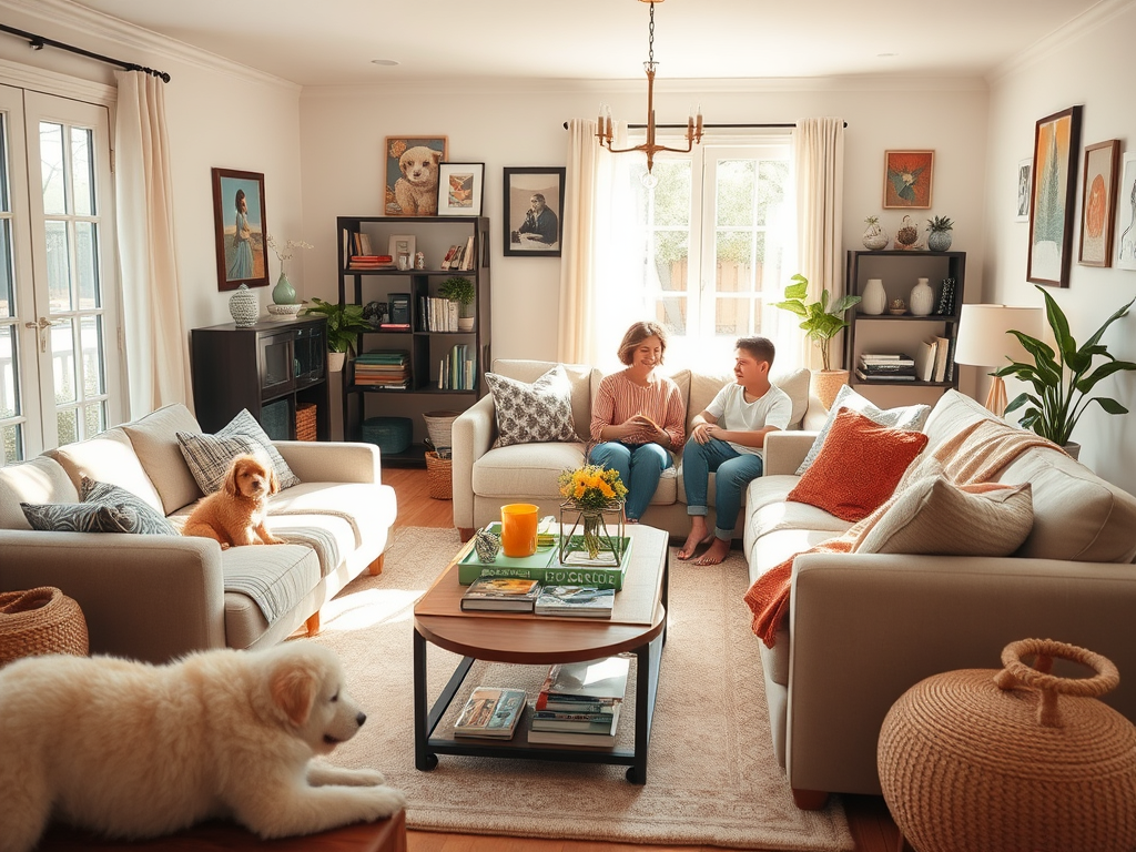 Incorporating Your Pets, Children, and Spouse into Your Home Decor: A Family-Friendly Approach