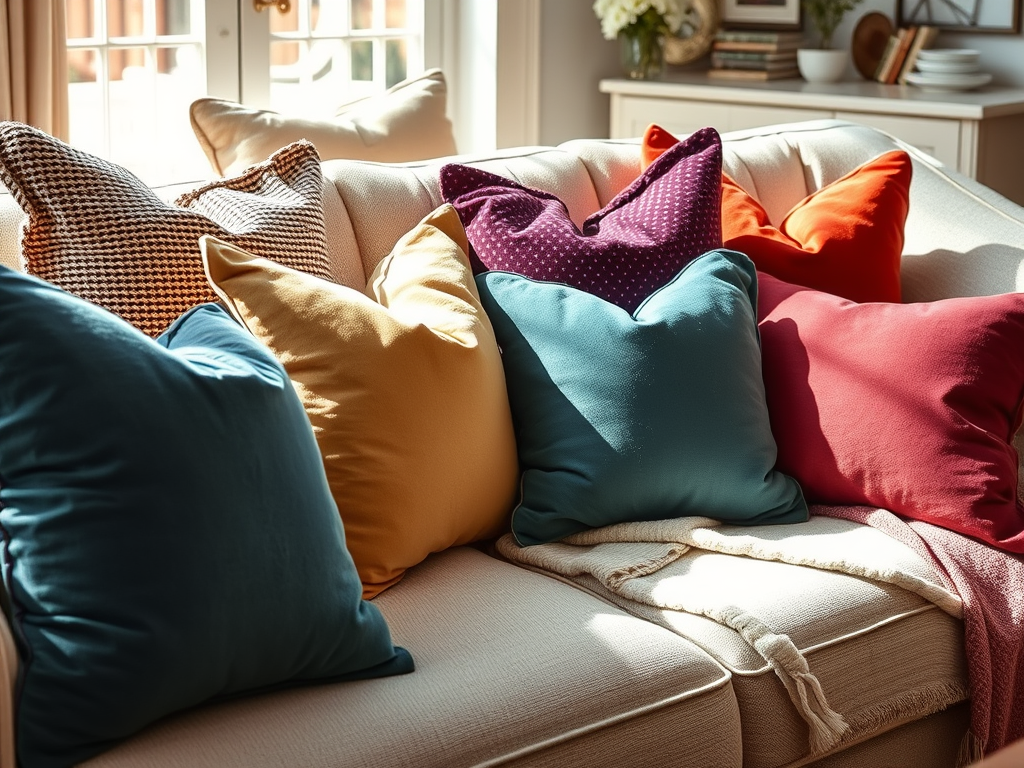 Finding the Best Throw Pillows: Should You Use Pillow Covers or Buy New Pillows for Each Season?