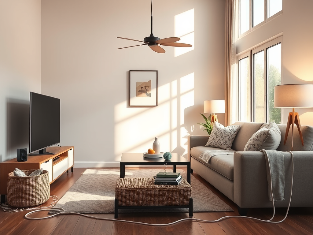 How to Hide Cords and Keep Your Home Looking Clutter-Free