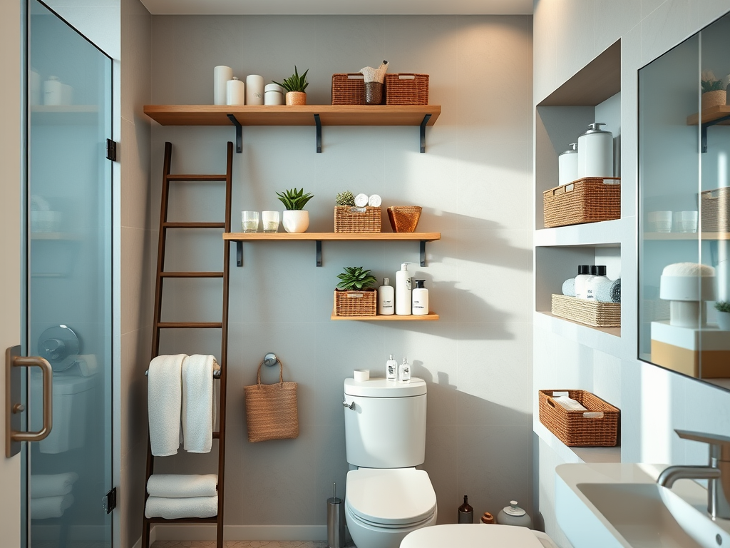 Maximize Your Bathroom Storage: The Power of Shelving