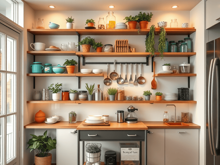 Small Kitchens, Big Storage: How to Create Storage When There Are No ...