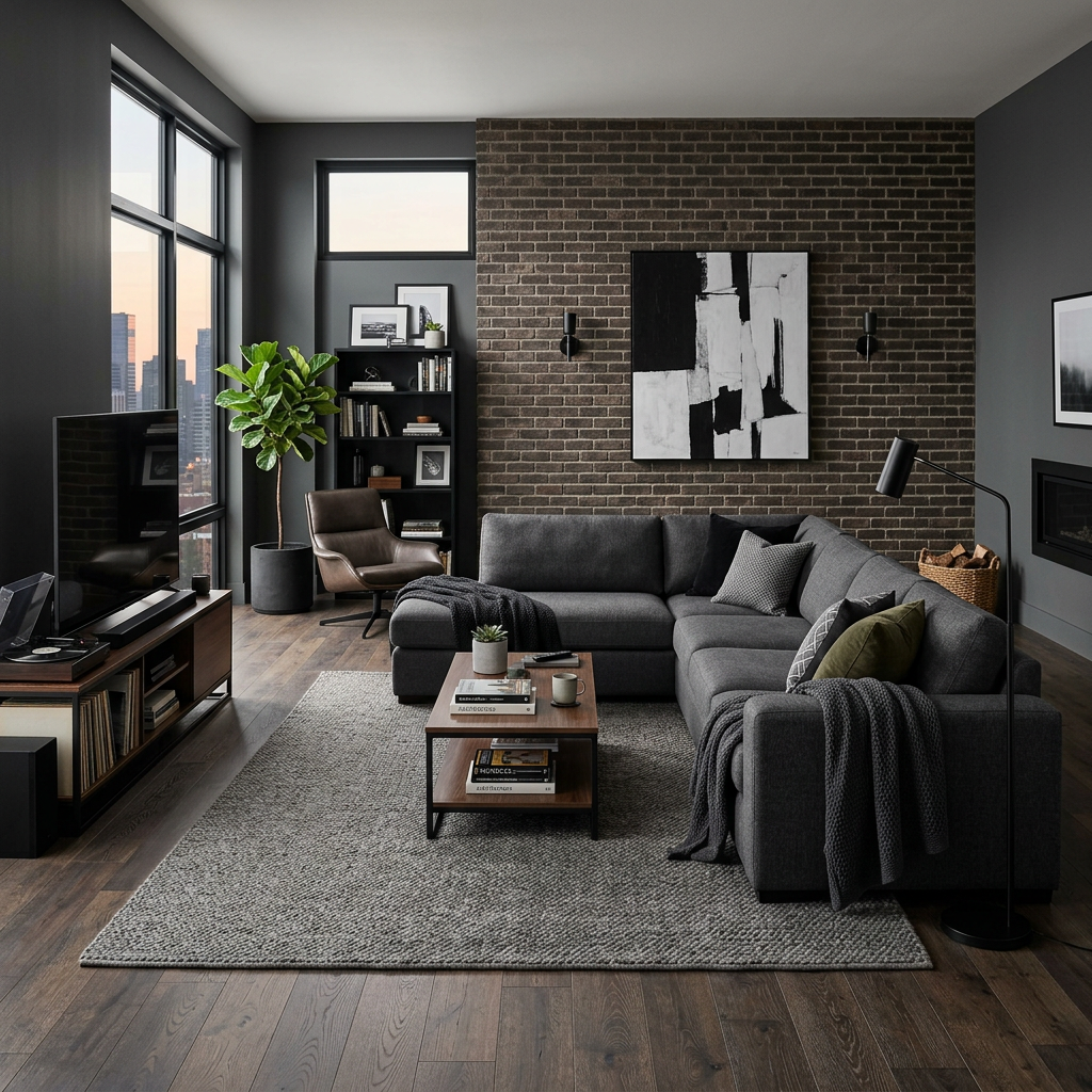 Masculine Home Style: How to Create a Bold, Balanced Space Without Overdoing It