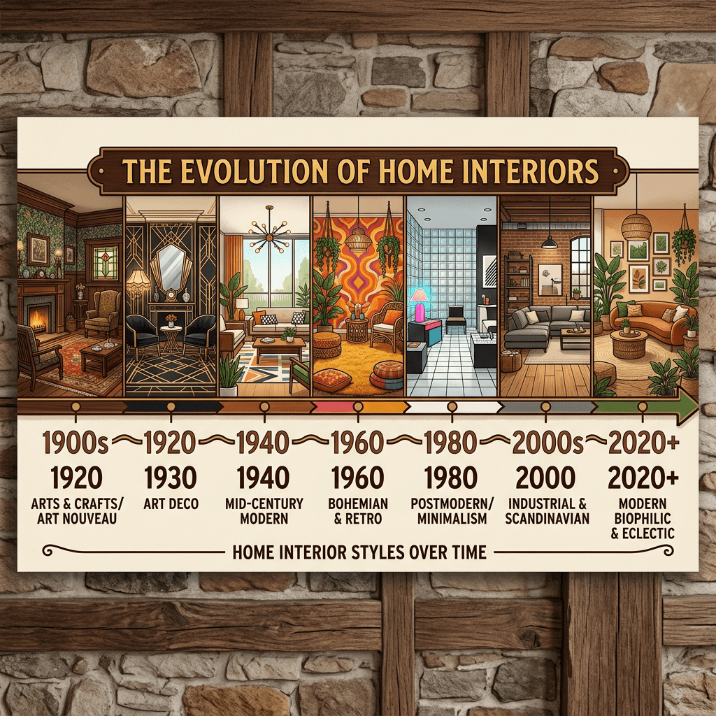 The Evolution of Home Decor: A Journey Through History, Style, and&nbsp;Self-Expression