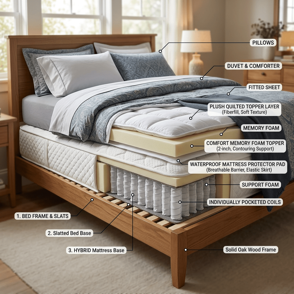 How to Choose the Right Mattress Cover for the Mattress You Already Have: The Complete Buying&nbsp;Guide