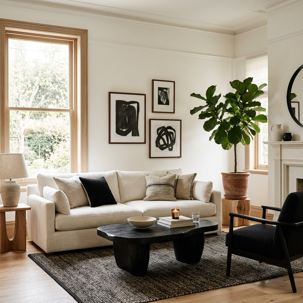 How to Master Timeless Black and White Home Decor