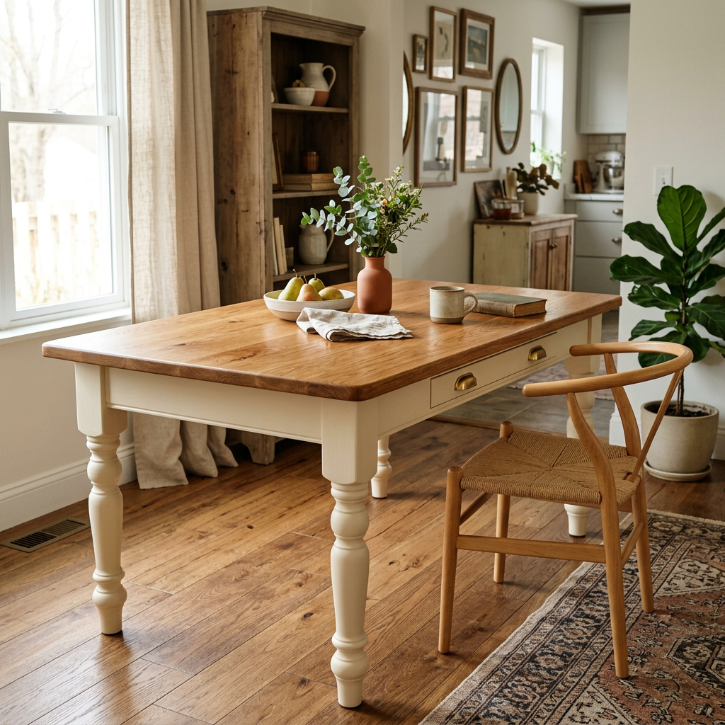 How to Give Your Old Wood Table a Stunning Makeover