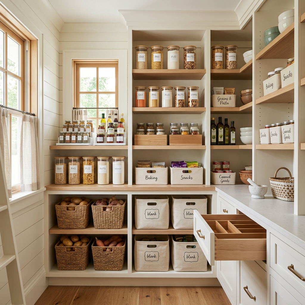 How to Create a Premium-Looking Pantry on a Budget