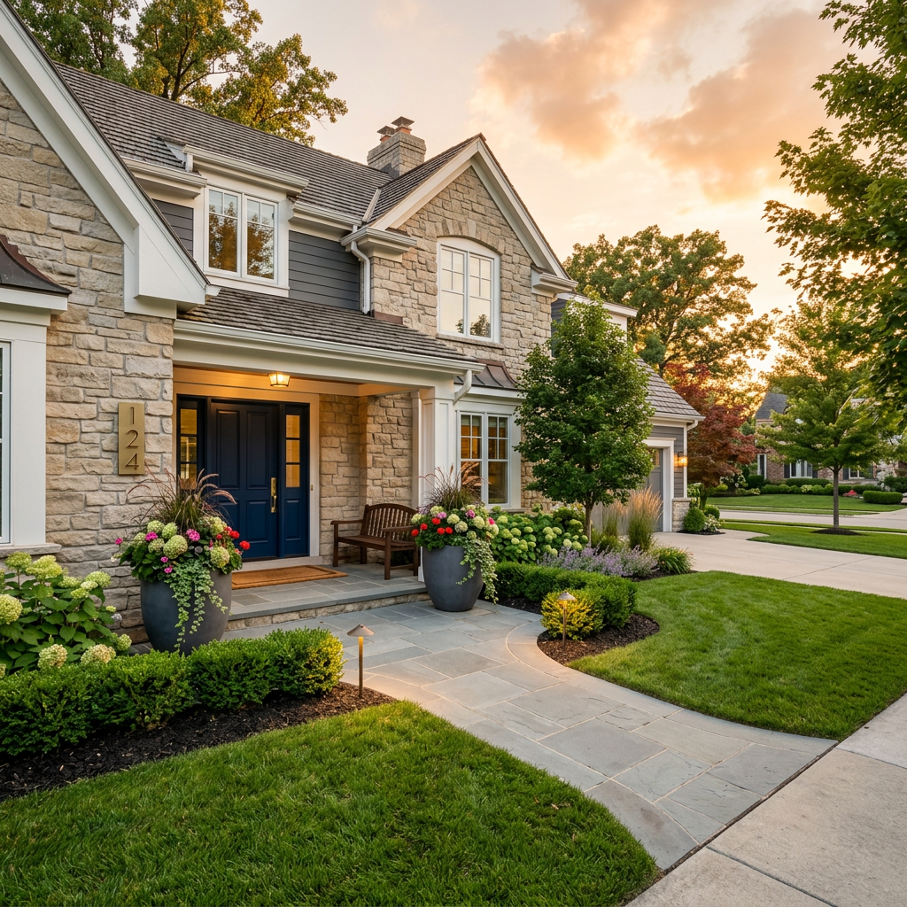 How to Create Elegant Curb Appeal on a Budget