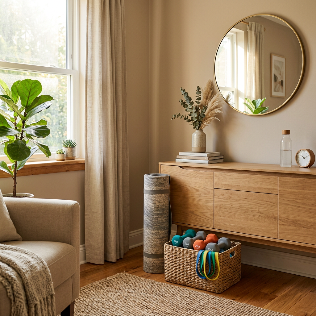 How to Effortlessly Fit Exercise Equipment in Small Spaces